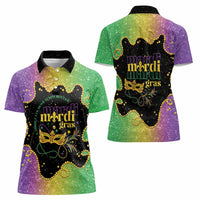 Mardi Gras Women Polo Shirt Laissez Les Bons Temps Rouler LT05 - Wonder Print Shop