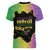 Mardi Gras Women V-Neck T-Shirt Laissez Les Bons Temps Rouler LT05 - Wonder Print Shop