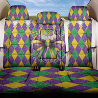 Love Mardi Gras Back Car Seat Cover Coquette Bow Glitter Style