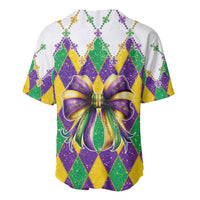 Love Mardi Gras Baseball Jersey Coquette Bow Glitter Style