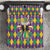 Love Mardi Gras Bedding Set Coquette Bow Glitter Style