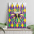 Love Mardi Gras Canvas Wall Art Coquette Bow Glitter Style