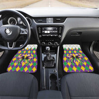 Love Mardi Gras Car Mats Coquette Bow Glitter Style