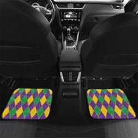Love Mardi Gras Car Mats Coquette Bow Glitter Style