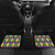 Love Mardi Gras Car Mats Coquette Bow Glitter Style