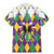 Love Mardi Gras Family Matching Mermaid Dress and Hawaiian Shirt Coquette Bow Glitter Style