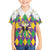Love Mardi Gras Family Matching Off The Shoulder Long Sleeve Dress and Hawaiian Shirt Coquette Bow Glitter Style