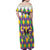 Love Mardi Gras Family Matching Off Shoulder Maxi Dress and Hawaiian Shirt Coquette Bow Glitter Style