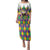 Love Mardi Gras Family Matching Puletasi and Hawaiian Shirt Coquette Bow Glitter Style