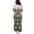 Love Mardi Gras Family Matching Puletasi and Hawaiian Shirt Coquette Bow Glitter Style