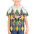 Love Mardi Gras Family Matching Short Sleeve Bodycon Dress and Hawaiian Shirt Coquette Bow Glitter Style