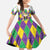 Love Mardi Gras Family Matching Tank Maxi Dress and Hawaiian Shirt Coquette Bow Glitter Style