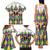 Love Mardi Gras Family Matching Tank Maxi Dress and Hawaiian Shirt Coquette Bow Glitter Style
