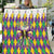 Love Mardi Gras Quilt Coquette Bow Glitter Style LT05 - Wonder Print Shop
