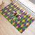 Love Mardi Gras Rubber Doormat Coquette Bow Glitter Style LT05 - Wonder Print Shop