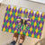 Love Mardi Gras Rubber Doormat Coquette Bow Glitter Style LT05 - Wonder Print Shop