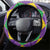 Love Mardi Gras Steering Wheel Cover Coquette Bow Glitter Style LT05 - Wonder Print Shop
