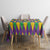 Love Mardi Gras Tablecloth Coquette Bow Glitter Style LT05 - Wonder Print Shop