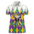 Love Mardi Gras Women Polo Shirt Coquette Bow Glitter Style LT05 - Wonder Print Shop