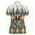 Love Mardi Gras Women Polo Shirt Coquette Bow Glitter Style LT05 - Wonder Print Shop