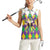 Love Mardi Gras Women Sleeveless Polo Shirt Coquette Bow Glitter Style LT05 - Wonder Print Shop