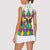 Love Mardi Gras Women Sleeveless Polo Shirt Coquette Bow Glitter Style LT05 - Wonder Print Shop