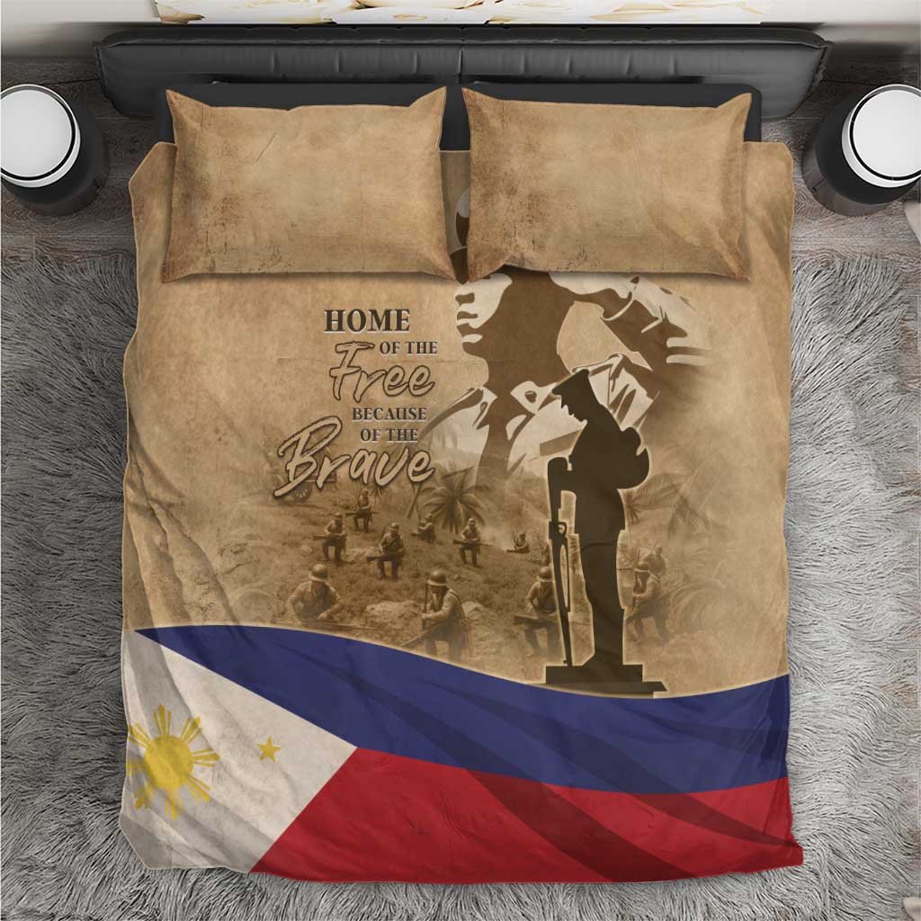 Philippines Memorial Day Bedding Set Honor The Fallen