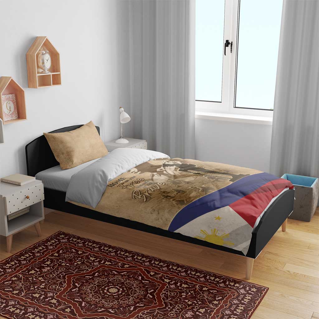 Philippines Memorial Day Bedding Set Honor The Fallen