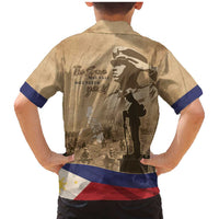 Philippines Memorial Day Family Matching Mermaid Dress and Hawaiian Shirt Honor The Fallen