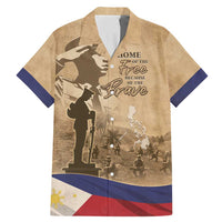 Philippines Memorial Day Family Matching Mermaid Dress and Hawaiian Shirt Honor The Fallen