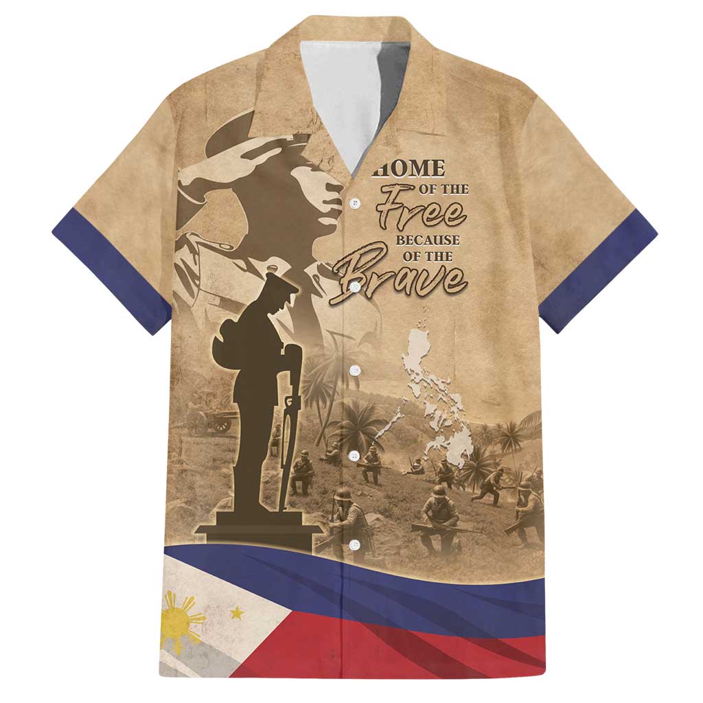 Philippines Memorial Day Family Matching Tank Maxi Dress and Hawaiian Shirt Honor The Fallen