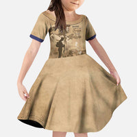 Philippines Memorial Day Kid Short Sleeve Dress Honor The Fallen
