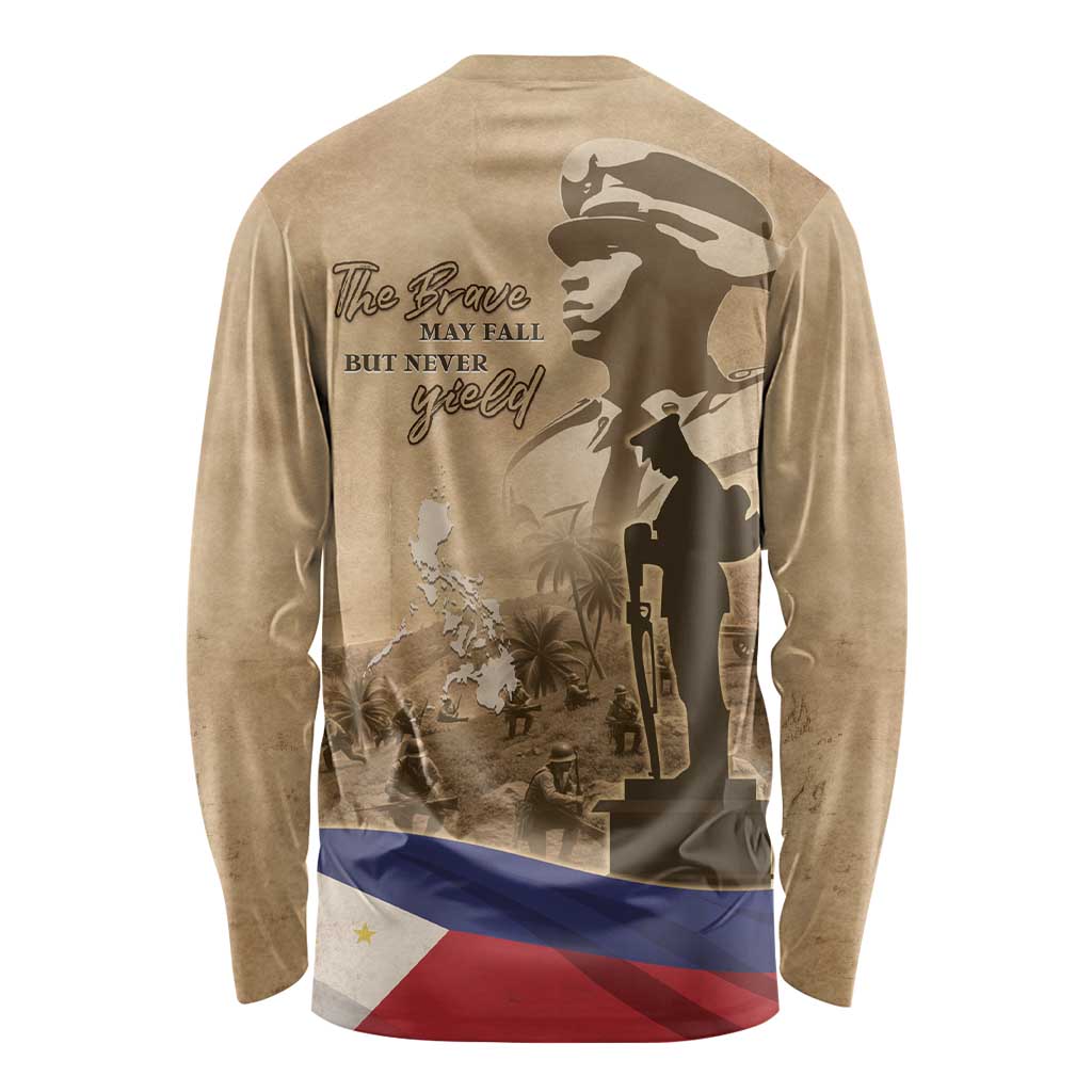 Philippines Memorial Day Long Sleeve Shirt Honor The Fallen