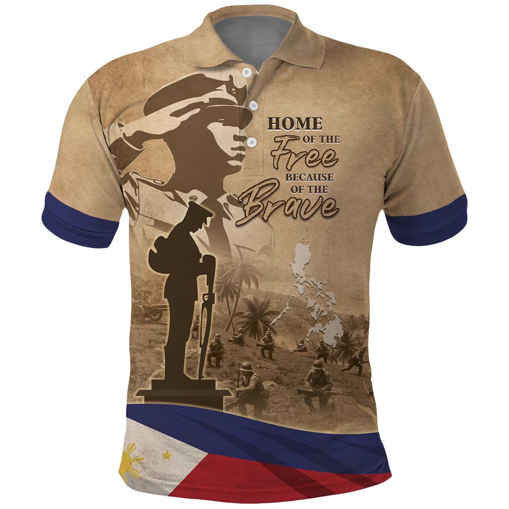 Philippines Memorial Day Polo Shirt Honor The Fallen
