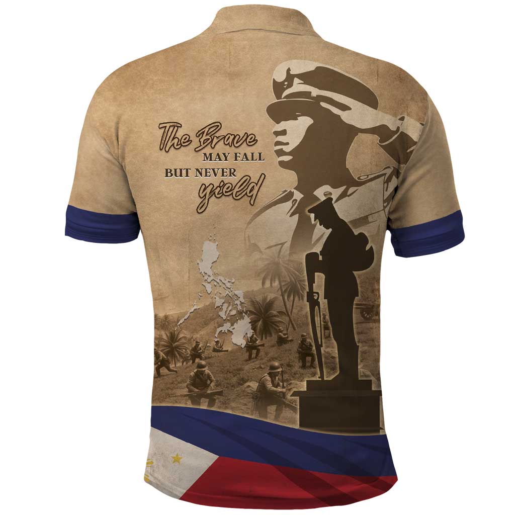 Philippines Memorial Day Polo Shirt Honor The Fallen