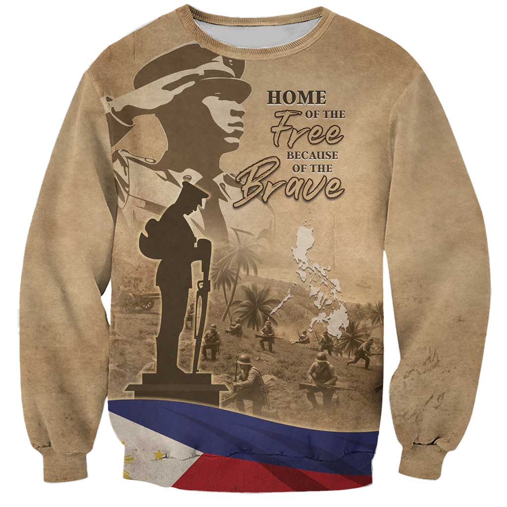 Philippines Memorial Day Sweatshirt Honor The Fallen LT05 - Wonder Print Shop