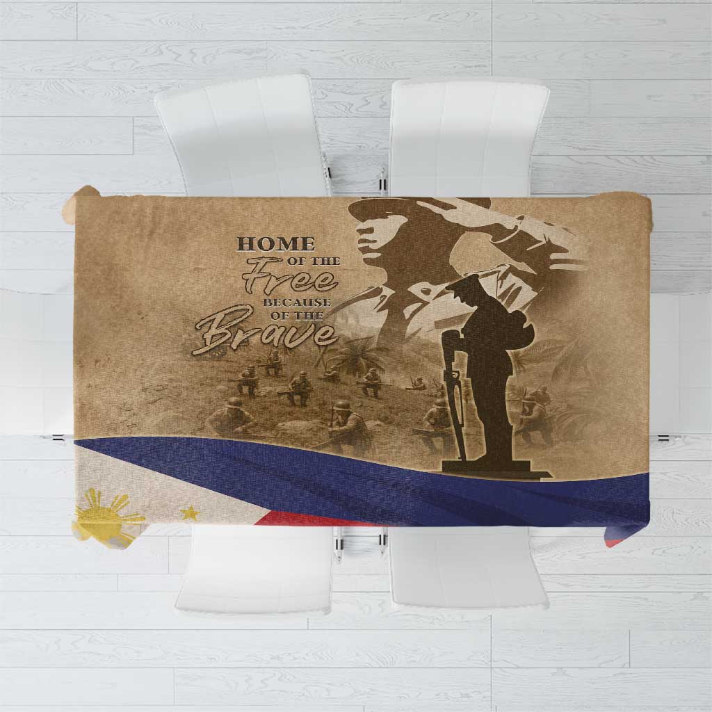 Philippines Memorial Day Tablecloth Honor The Fallen LT05 - Wonder Print Shop