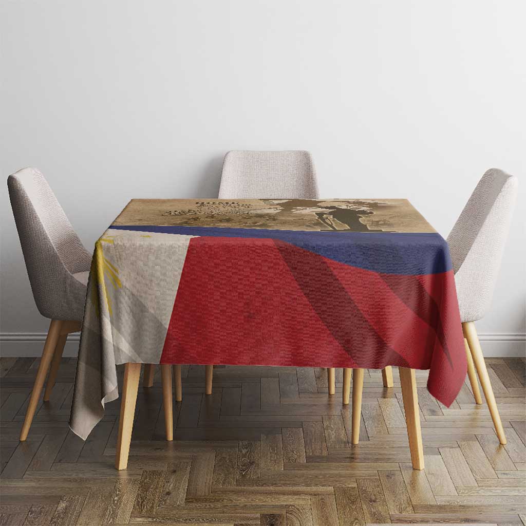 Philippines Memorial Day Tablecloth Honor The Fallen LT05 - Wonder Print Shop