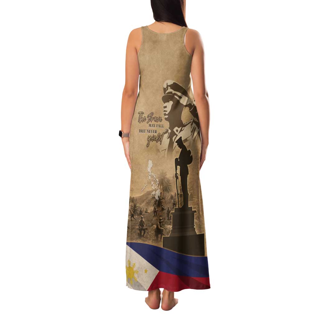 Philippines Memorial Day Tank Maxi Dress Honor The Fallen LT05 - Wonder Print Shop