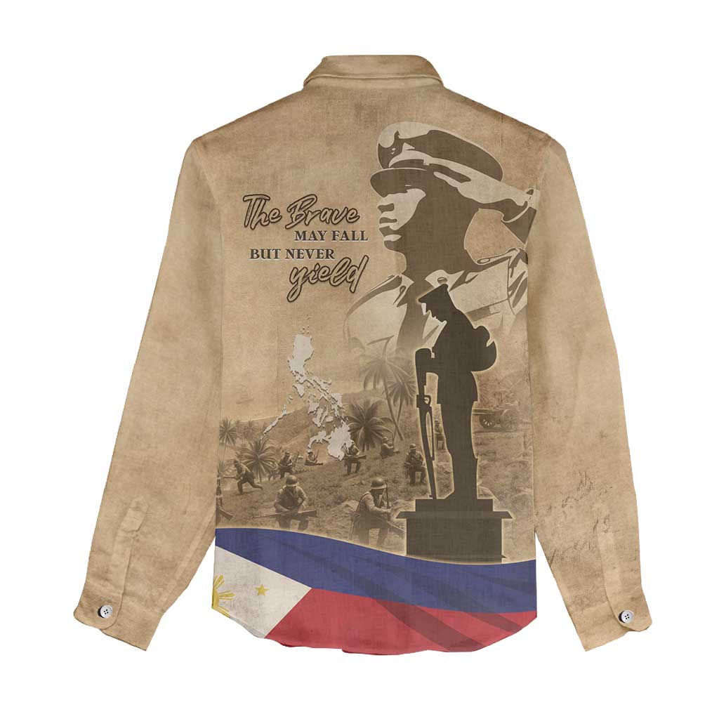 Philippines Memorial Day Women Casual Shirt Honor The Fallen LT05 - Wonder Print Shop