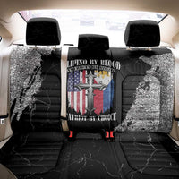 Philippines And USA Back Car Seat Cover Grunge Style