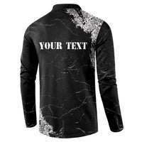Personalized Philippines And USA Button Sweatshirt Grunge Style