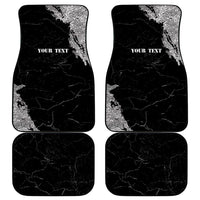 Philippines And USA Car Mats Grunge Style