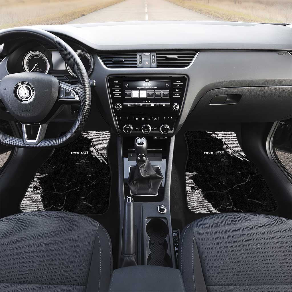 Philippines And USA Car Mats Grunge Style