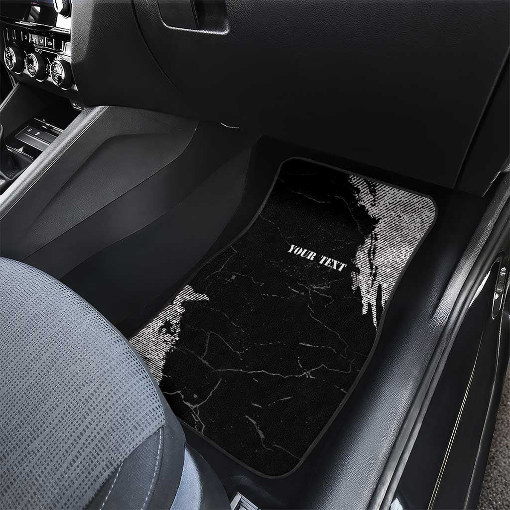 Philippines And USA Car Mats Grunge Style