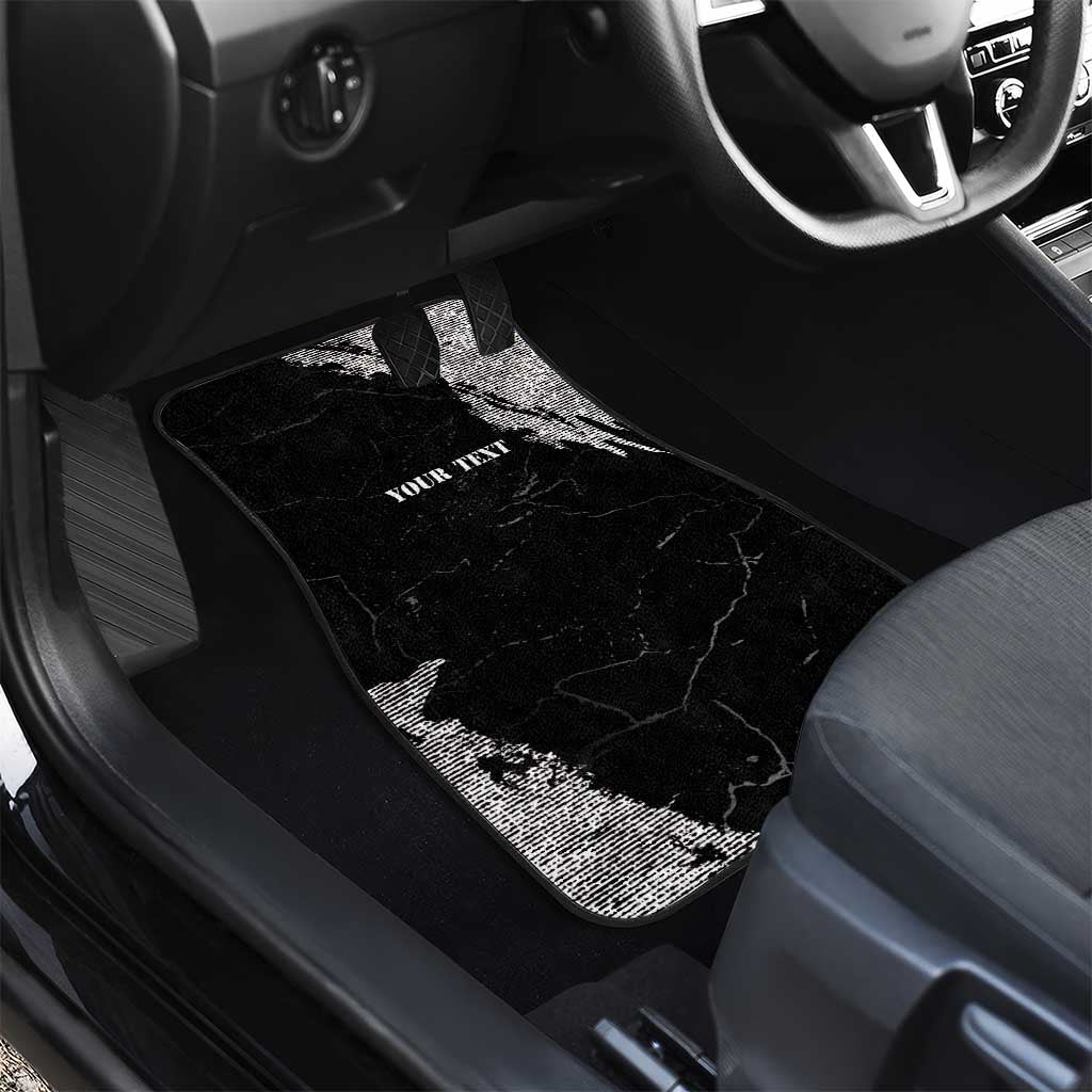 Philippines And USA Car Mats Grunge Style