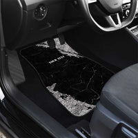 Philippines And USA Car Mats Grunge Style