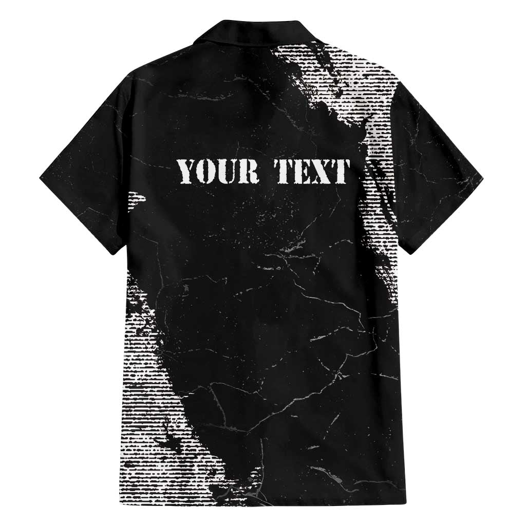 Personalized Philippines And USA Family Matching Long Sleeve Bodycon Dress and Hawaiian Shirt Grunge Style