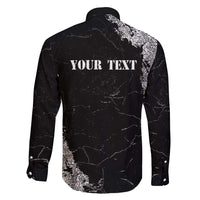 Personalized Philippines And USA Family Matching Long Sleeve Bodycon Dress and Hawaiian Shirt Grunge Style