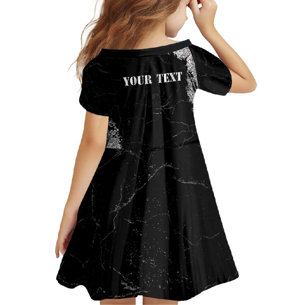 Personalized Philippines And USA Family Matching Mermaid Dress and Hawaiian Shirt Grunge Style